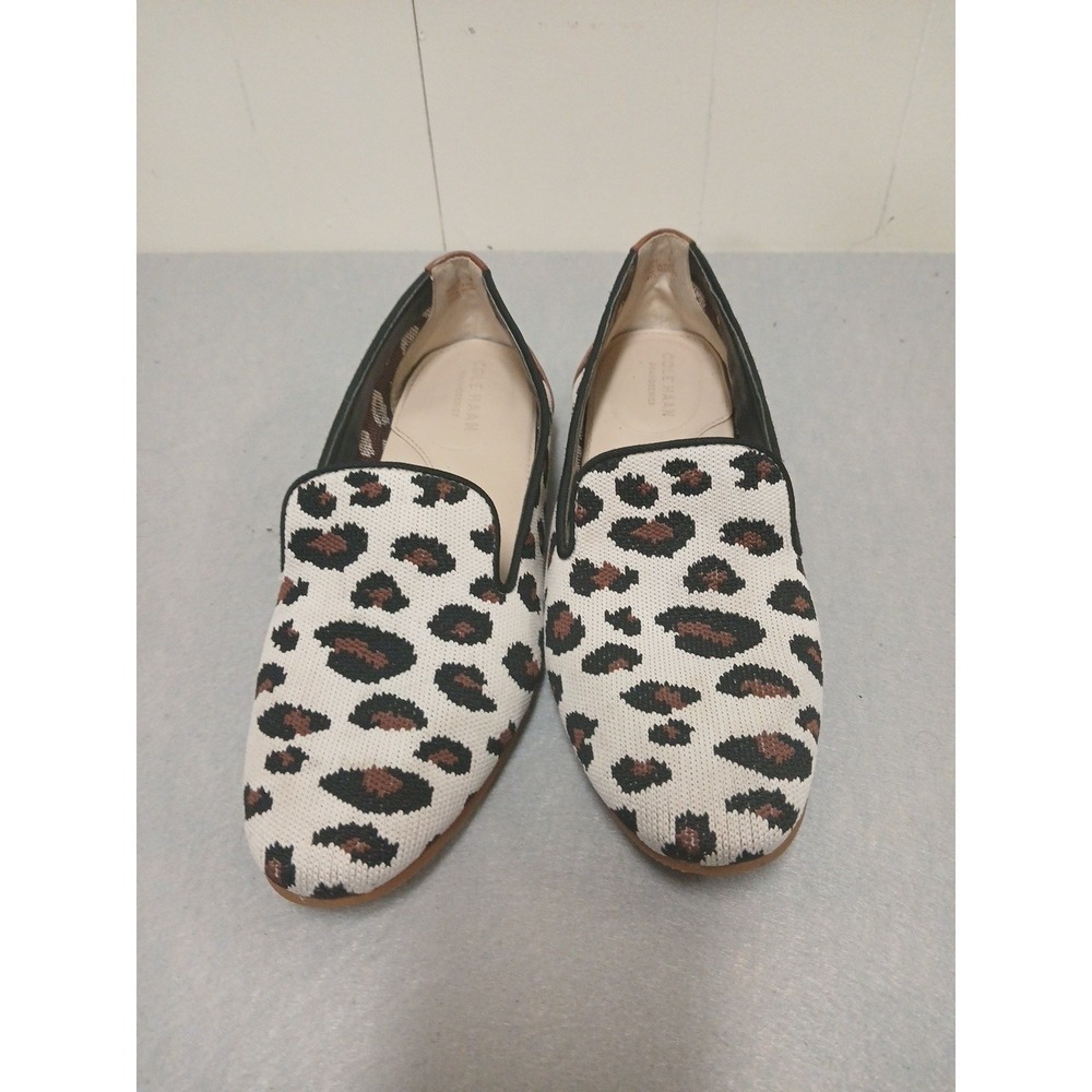 Cole Haan GrandSeries 360 Modern Classic Loafer Cheetah Print Women's Size 8.5
